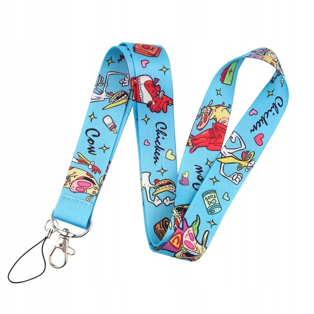 

Smycz na klucze Cow & Chicken ,krowa I Kurczak