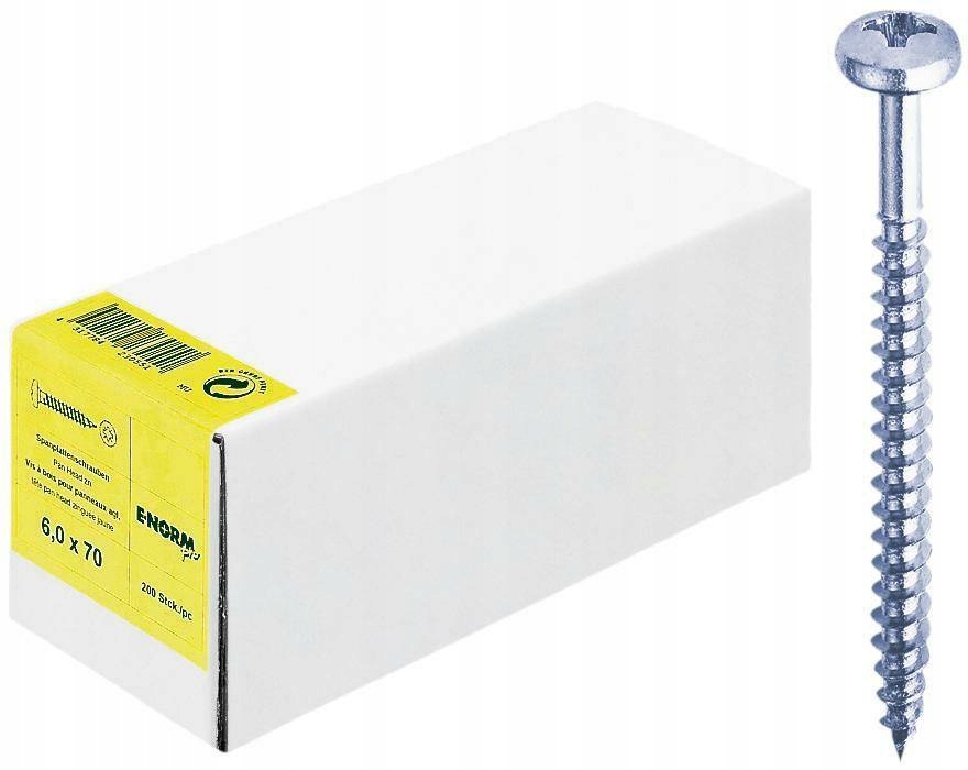 Vrtací šroub do desek, Pan Head, pozink.,PZD 5,0x60, prodej.E-NORMpro