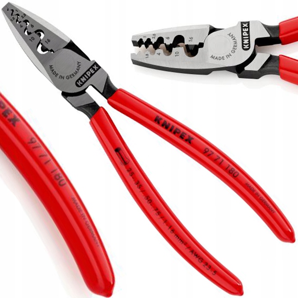 

Knipex Zaciskarka Zagniatarka Tulejek 0,25 16,0