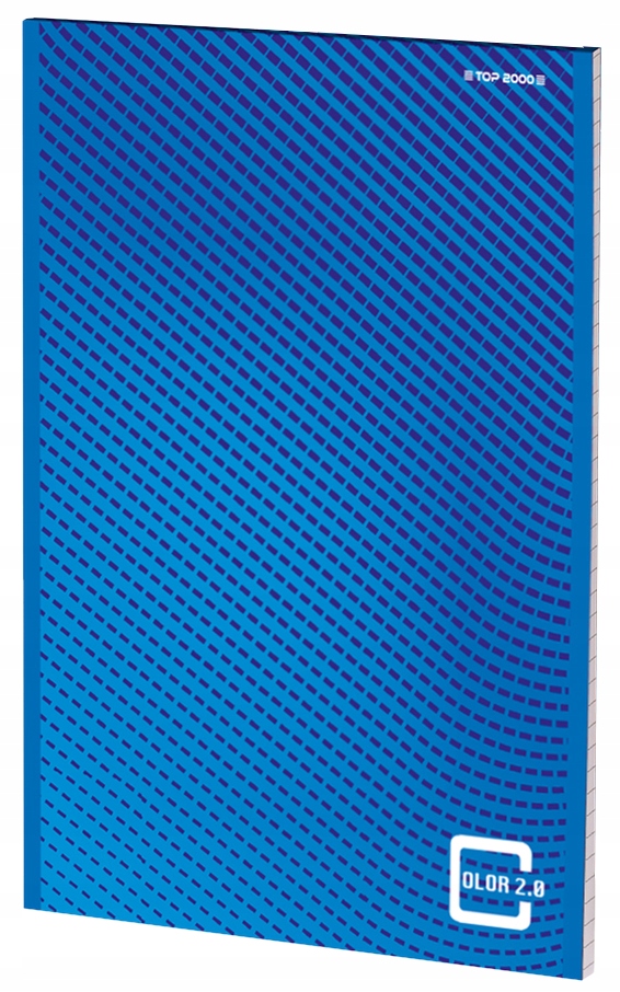 BLOK NOTATNIKOWY TOP 2000 A4-100 KRATKA NIEBIESKI