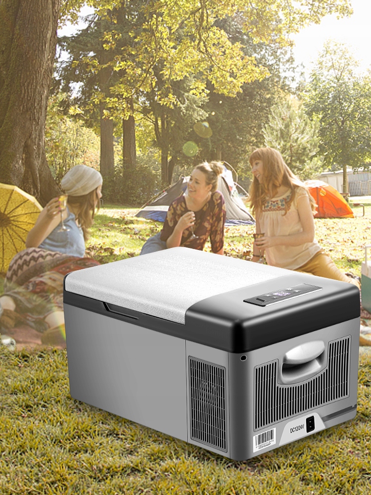 Lodówka zamrażarka turystyczna samochodowa kompresor 15L Pojemność 15 l