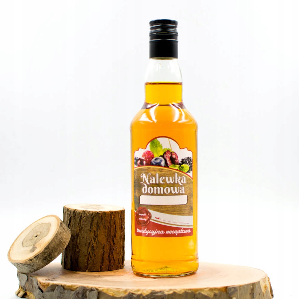 20X ETYKIETY NA NALEWKI DOMOWE SAMOPRZYLEPNE Kolor wielokolorowy