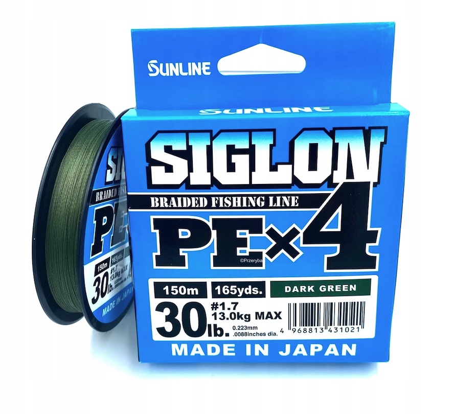 Plecionka Sunline Siglon PE X4 PE1,7 150m JAPAN
