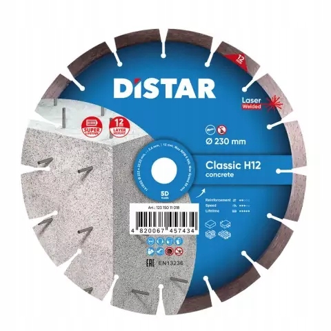 Distar Diamantový Kotouč Classic H12 232 x 2,4/1,6 x 22,23 mm