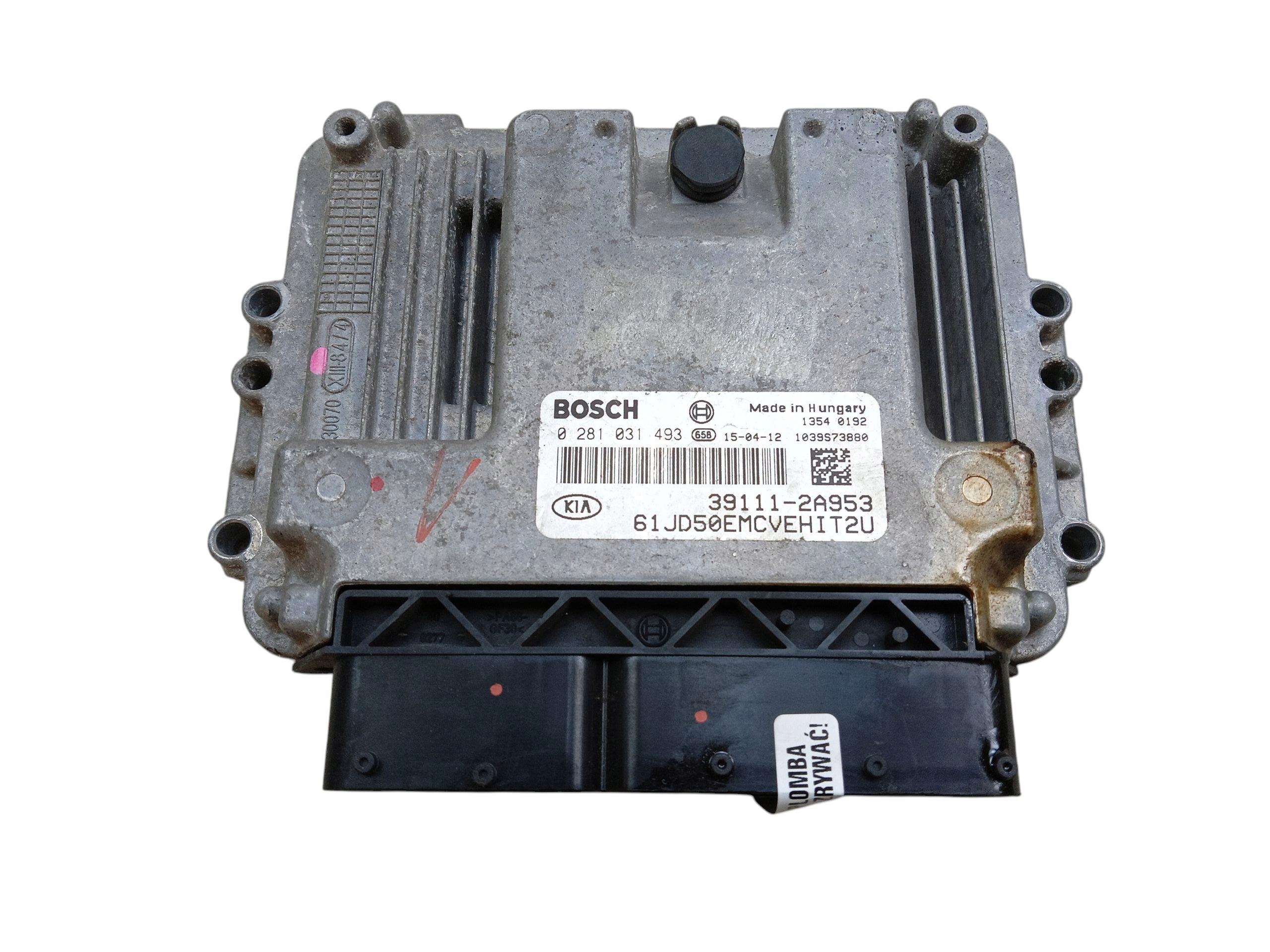computer control unit of the engine KIA PRO CEED II JD 1.6 CRDI 128KM 39111-2A953