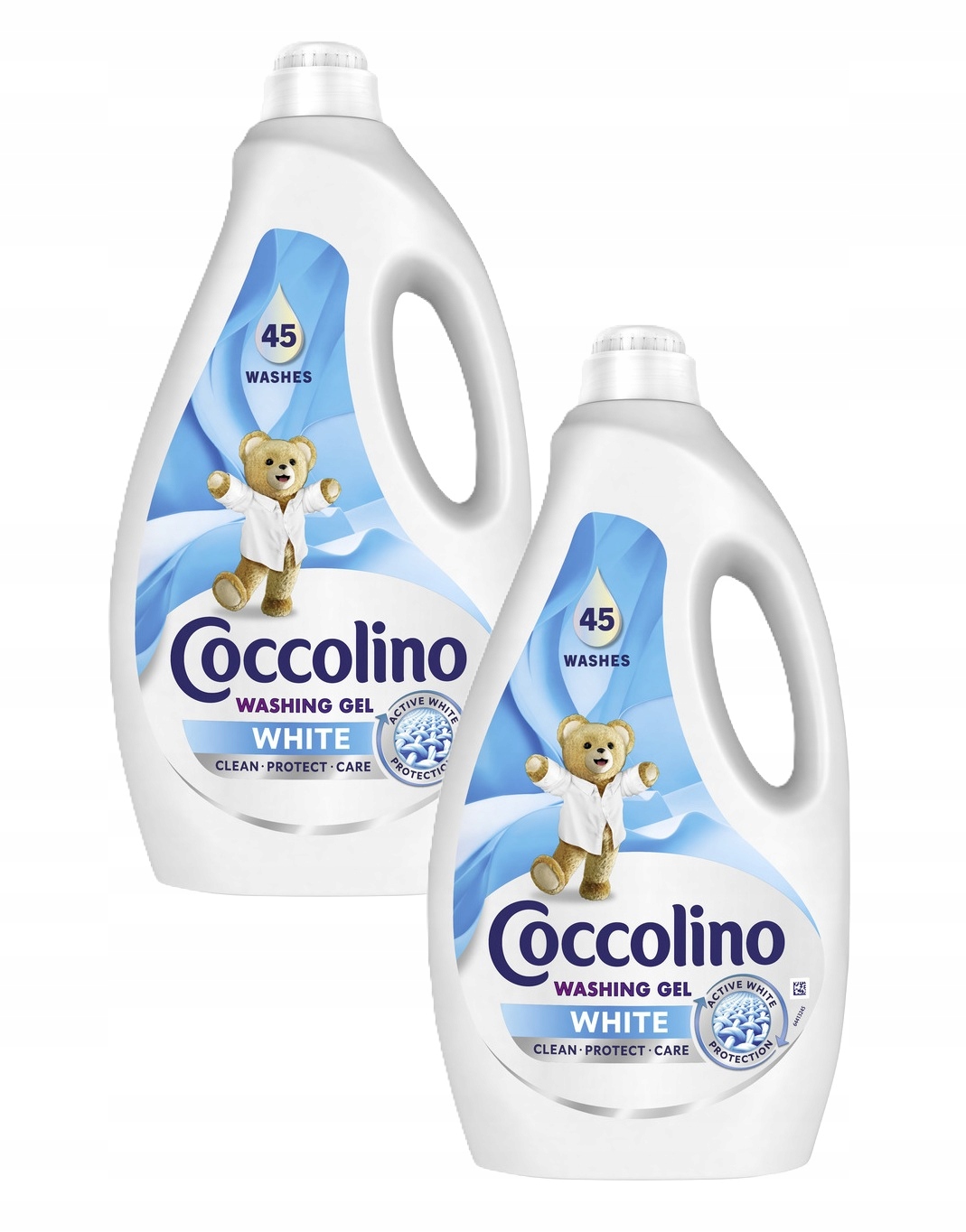 Coccolino Care żel do prania Biały 2x1,8L 90 prań