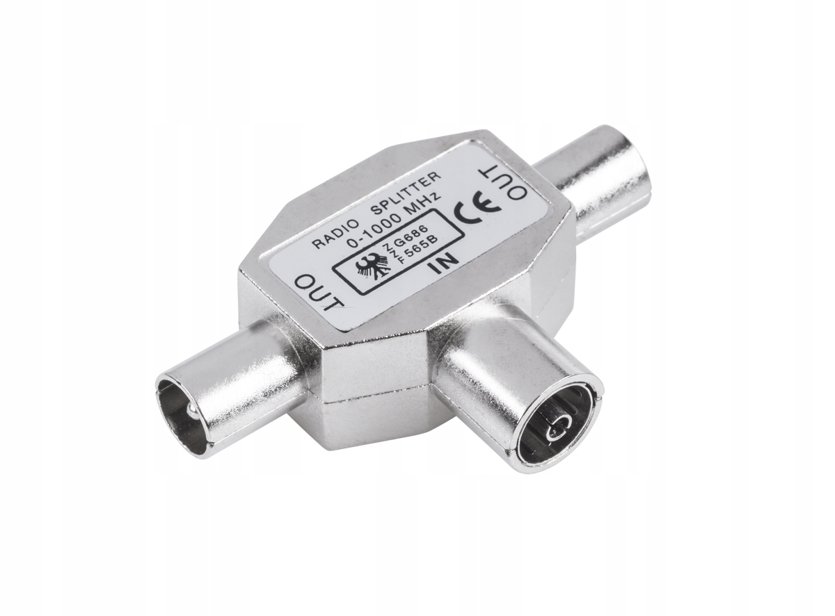 ZLA0363 Zlacze trojnik Tv GN.-2xWT.metal