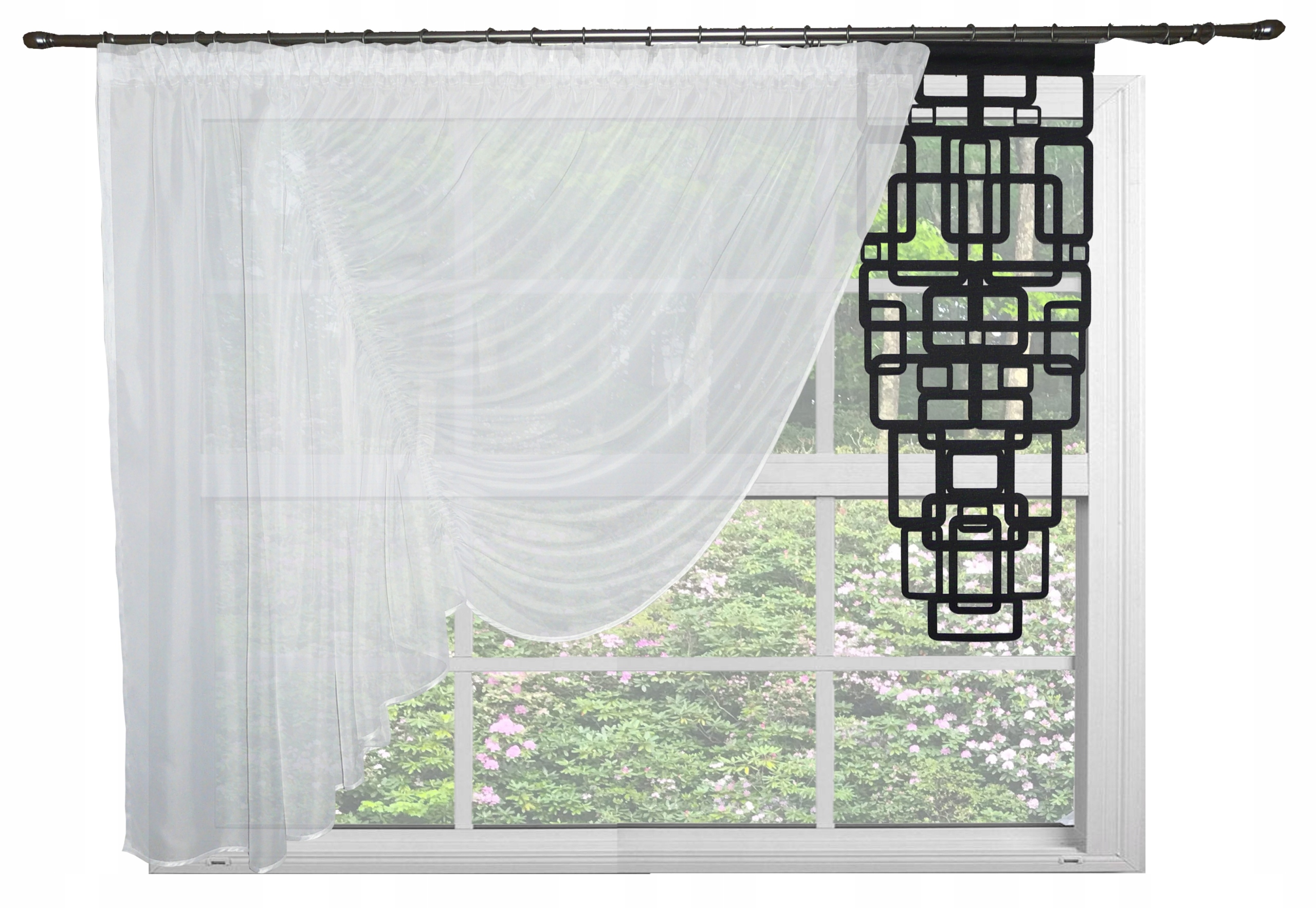 

Firany Firanki Ażury Ażurowe Panele Ekrany Woal