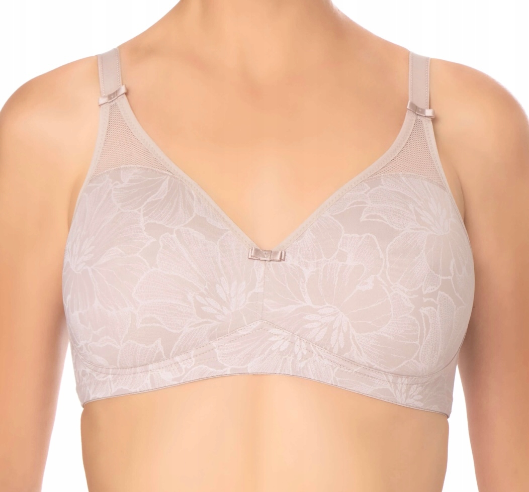 Podprsenka Felina Vision Bloom Nos 203288 měkká bez kostic béžová 100C