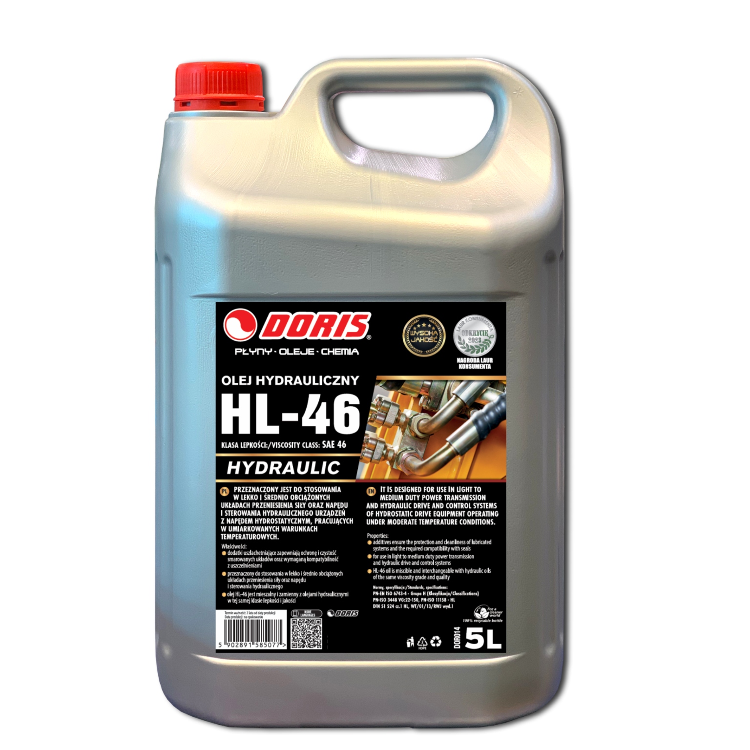 Olej hydrauliczny HL-46 Doris 5L 1szt