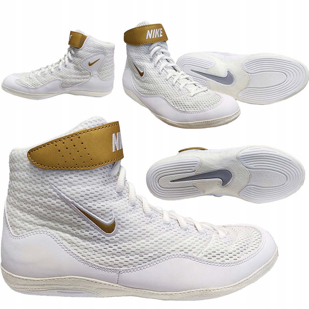 Buty zapaśnicze treningowe męskie Nike Inflict Białe/Złote r. 44,5