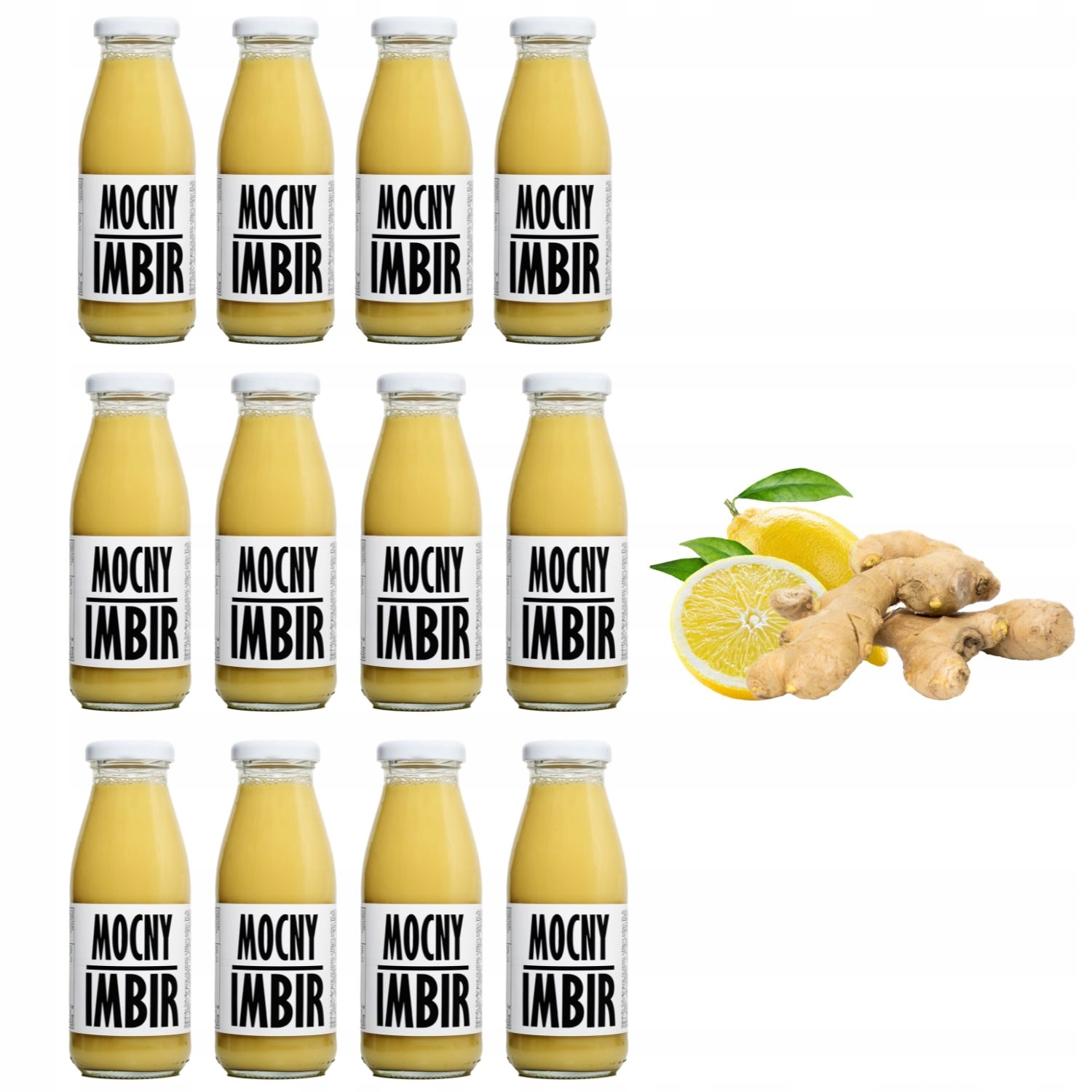Sok z Imbiru 12x240ml 100% bez cukru do lemoniady Nfc imbir sok imbirowy