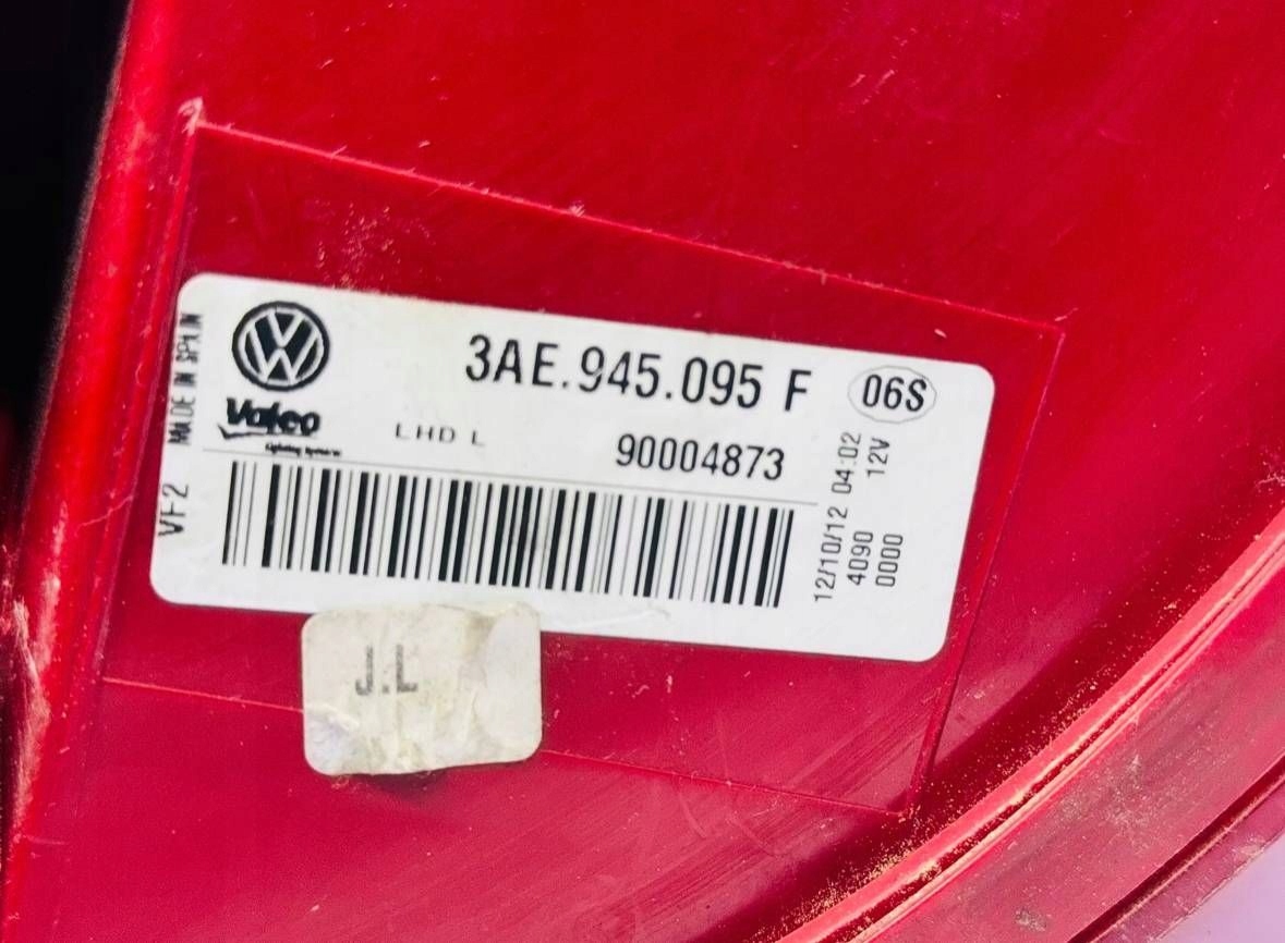 VW PASSAT B7 sedan light left rear part 3AE945095F