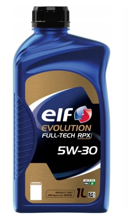 Olej Elf Evolution Full-tech Rpx 5W30 1L Zastępuje Full-tech R 5W30 1L