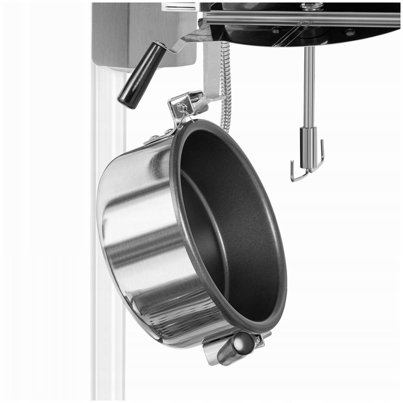 MASZYNA DO ROBIENIA POPCORNU SZKLANA WITRYNA 1600W Stan opakowania oryginalne