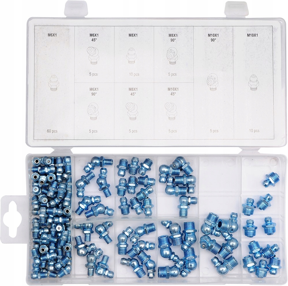 YATO ZESTAW KOMPLET KALAMITEK METRYCZNYCH SMAROWNICZKI 110 YT-06888 ETUI Marka Yato