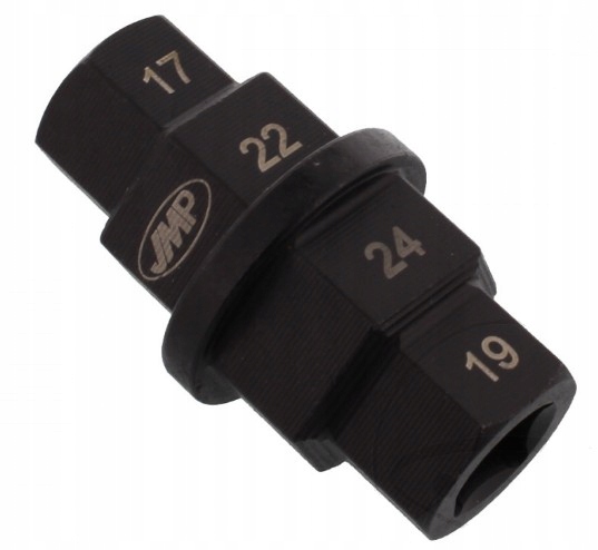 Klucz Jmp Do Obsługi Osi Przedniego Koła 3/8 cala krótka (stal)