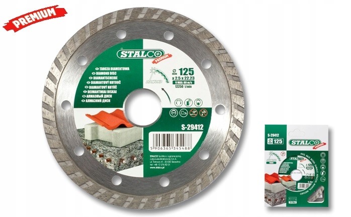 Diamantový Kotouč 230 mm Stalco Turbo