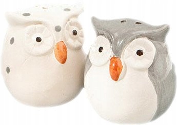 SOLNICZKA I PIEPRZNICZKA SOWY Zestaw Przyprawmiki