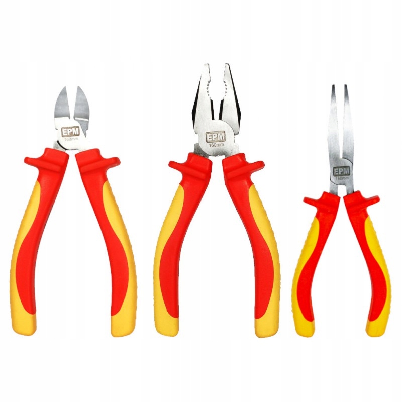 Sada Izolovaných Kleští 3 Kusy 160 MM Crv E-400-0041