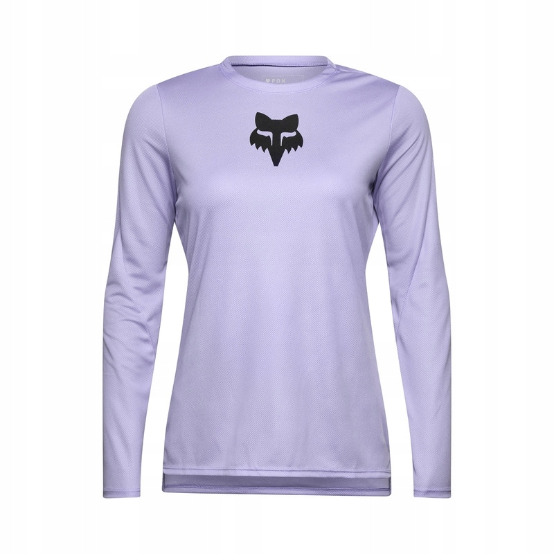 Dámský Cyklistický Dres S Dlouhým Rukávem Fox Ranger Head Lilac (XL)