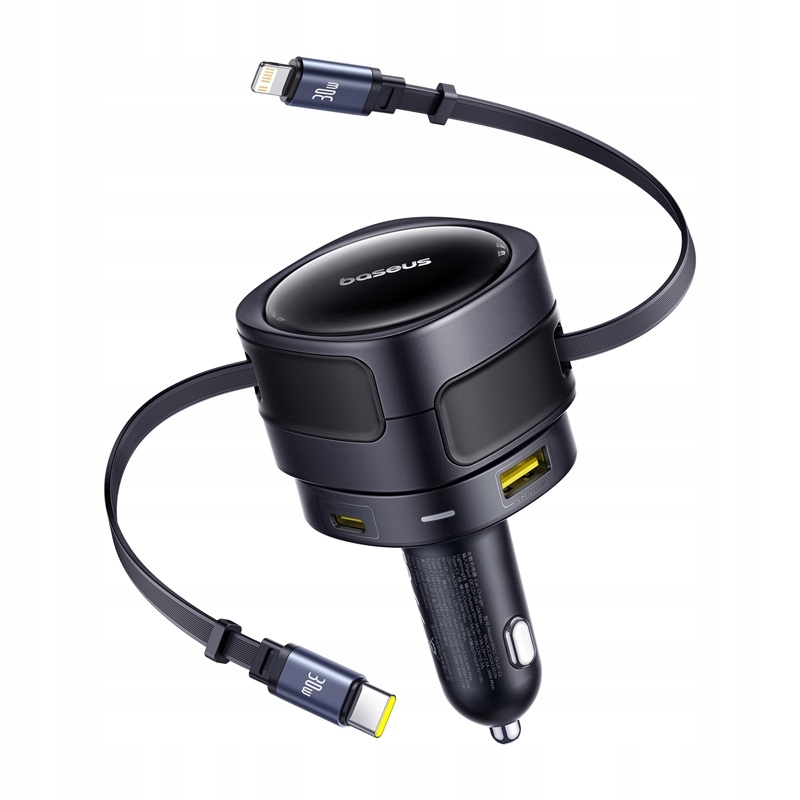 Automobilová Baseus Max 90W S Kabelem Usb-c A Lightning