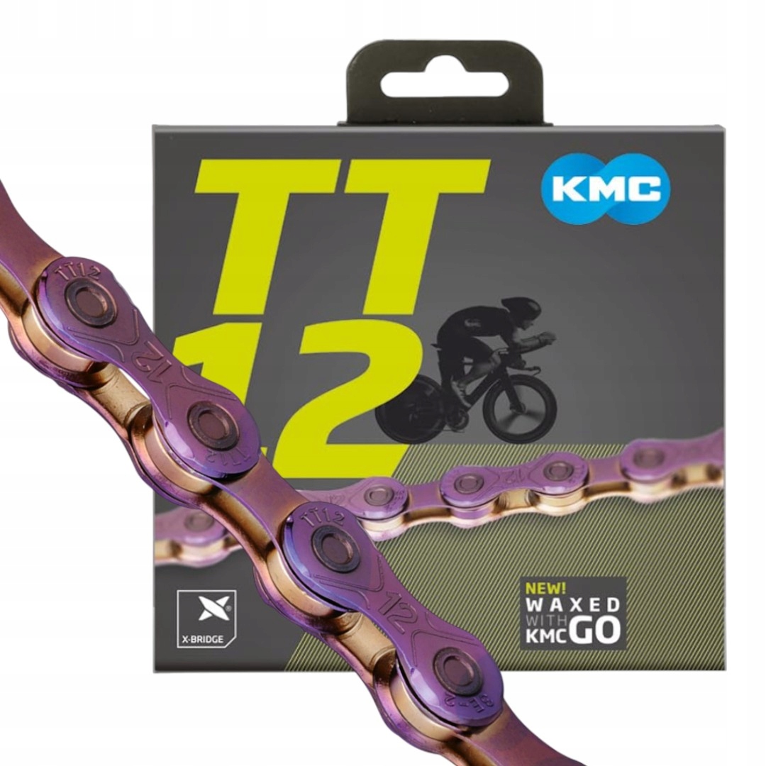 Řetěz Kmc TT12 Waxed Neo Chrome