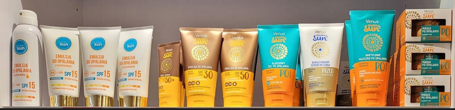 Emulsja do opalania Venus Golden Sun 30 SPF 150 ml Marka Venus