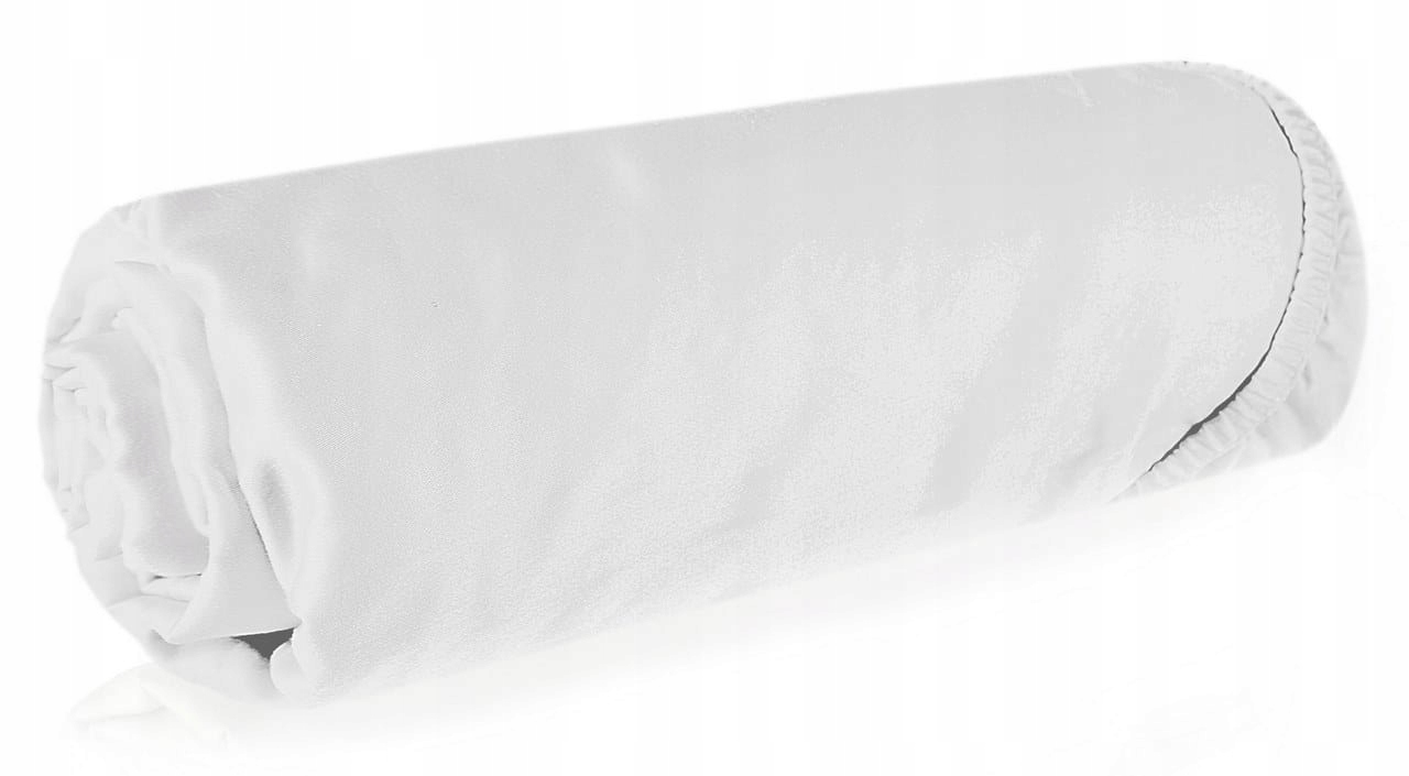 

Białe Prześcieradło Satynowe z gumką 220 x 200 Nov