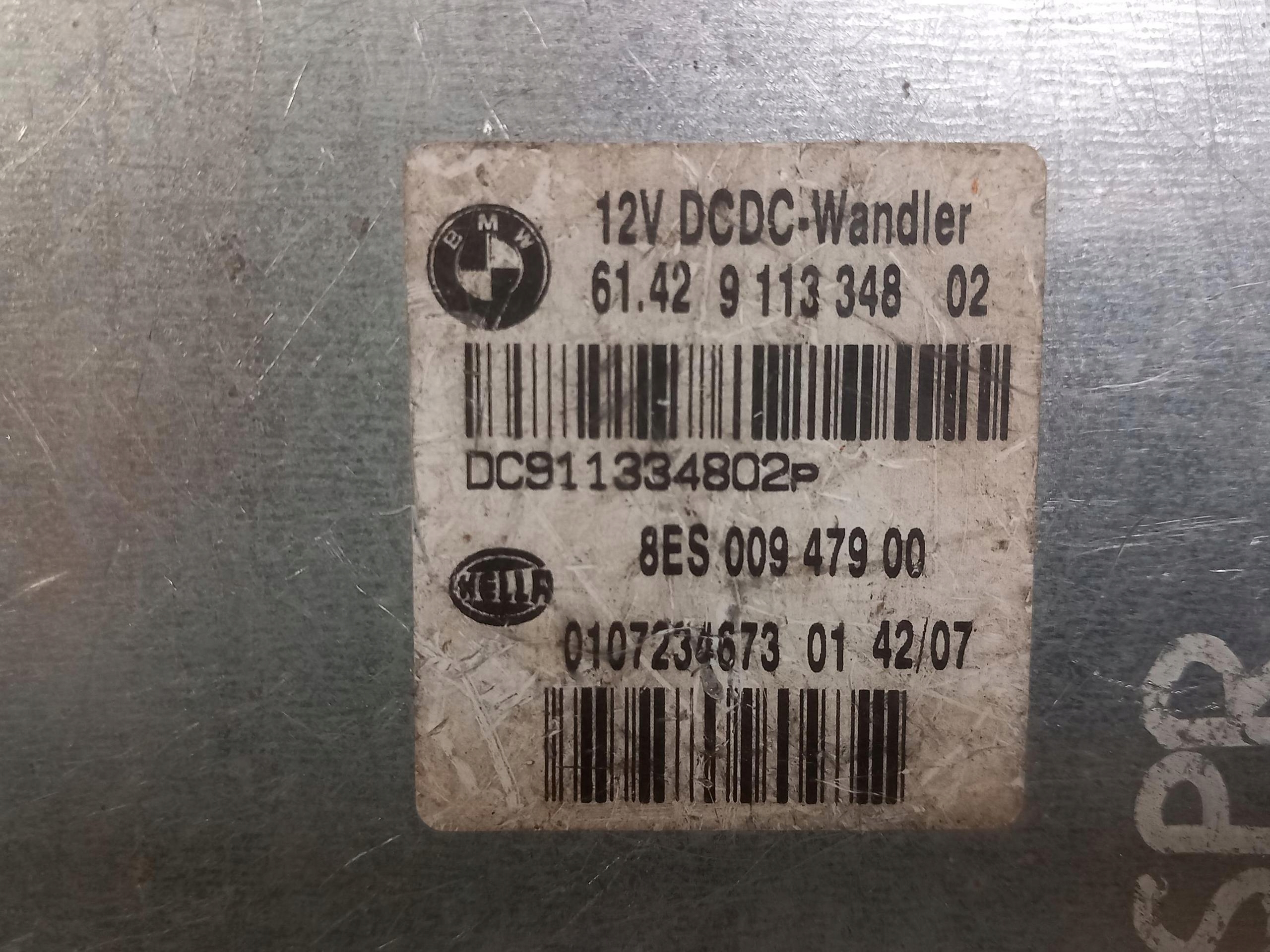 Centralina modulo DCDC BMW SERIA 1 E87 E81 9113348 04-11