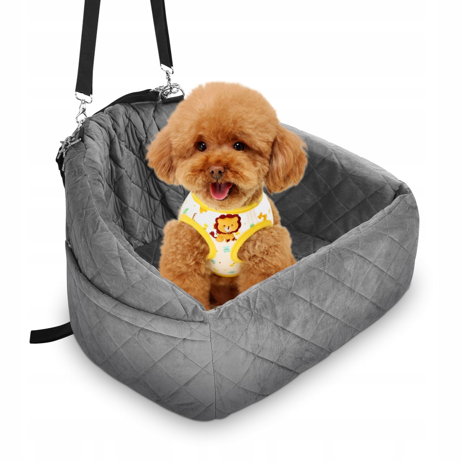 Levně Stabilní Autosedačka Pro Psy, Voděodolná Pro Malé Psy