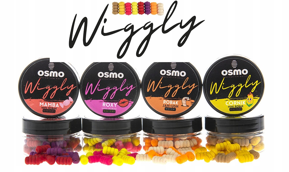 Osmo Mini Robak Wiggly - Mamba 12 x 6mm 25ml WrocłaW Model WIGGLEY mini robak wafters