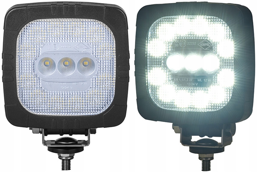 Led Pracovní Lampa S Funkcí Zpětného Chodu Vodotěsná, Univerzální, Terénní