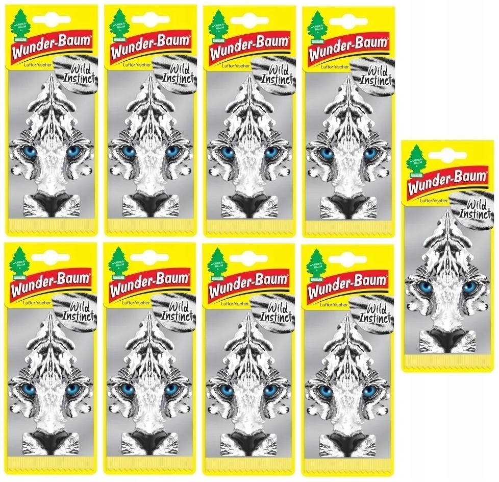 

Wunder Baum Zapach choinka Wild Instinct x9