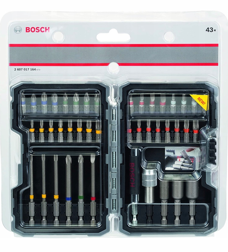 Zestaw Bitów Profi Bosch 43el.