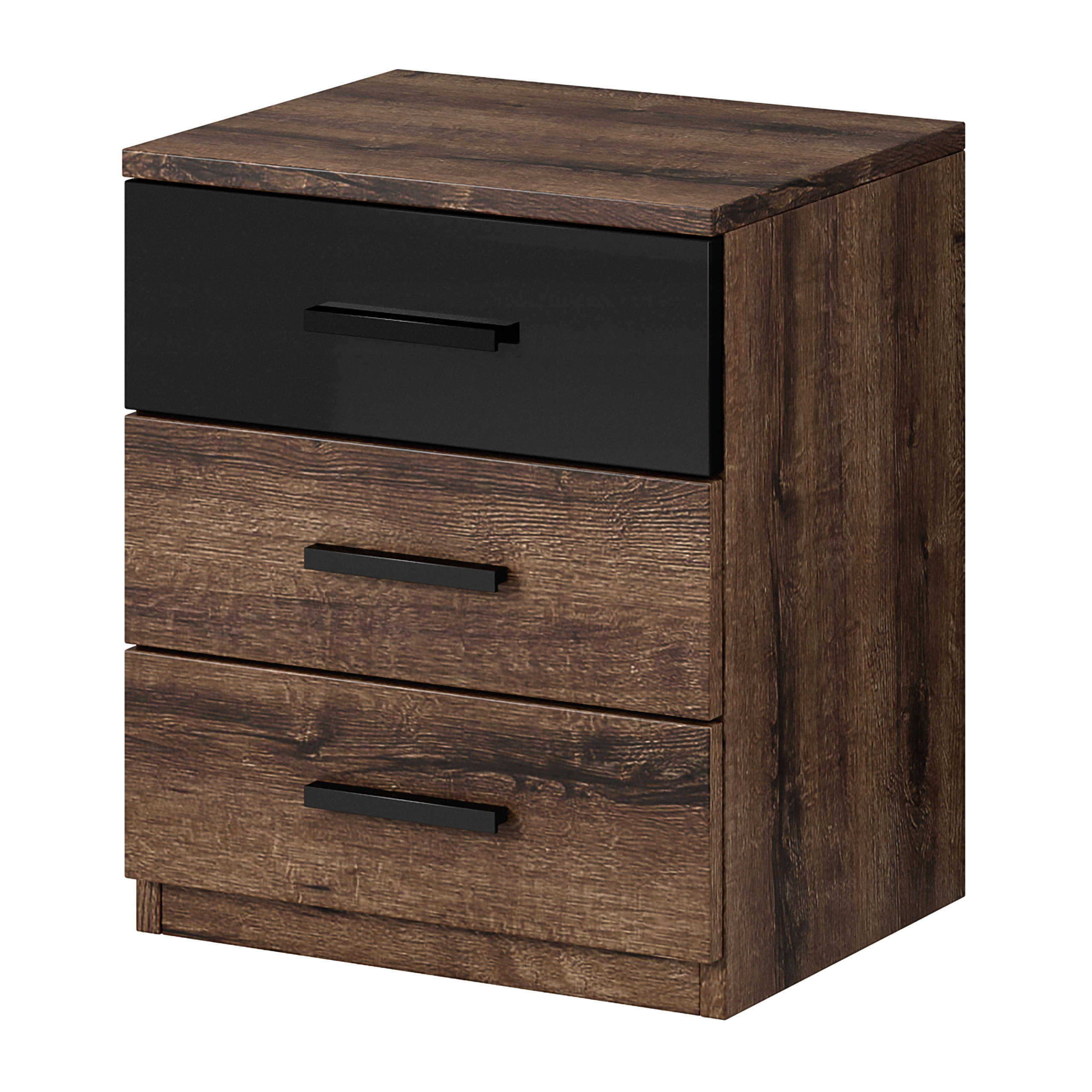 Noční Stolek Cosmico 47 cm Zásuvky Noční stolek do ložnice Dub Monastery