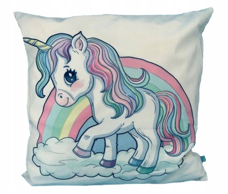 

Poszewka Słodziutki Unicornik Z Tęczą W Tle