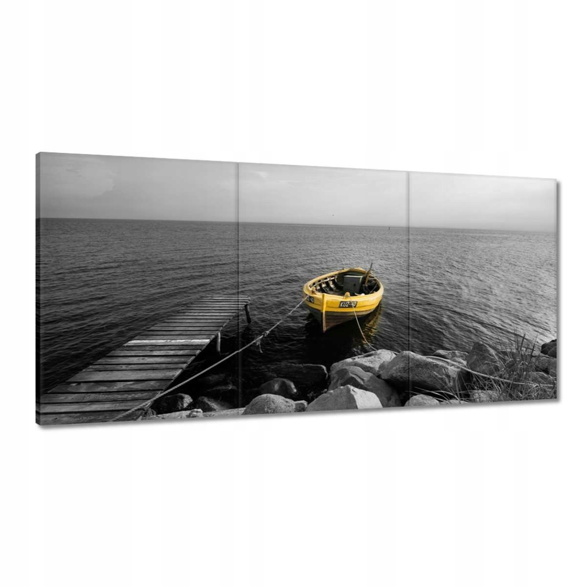 Obrazy 180x90 Loď rybárska na Baltskom mori