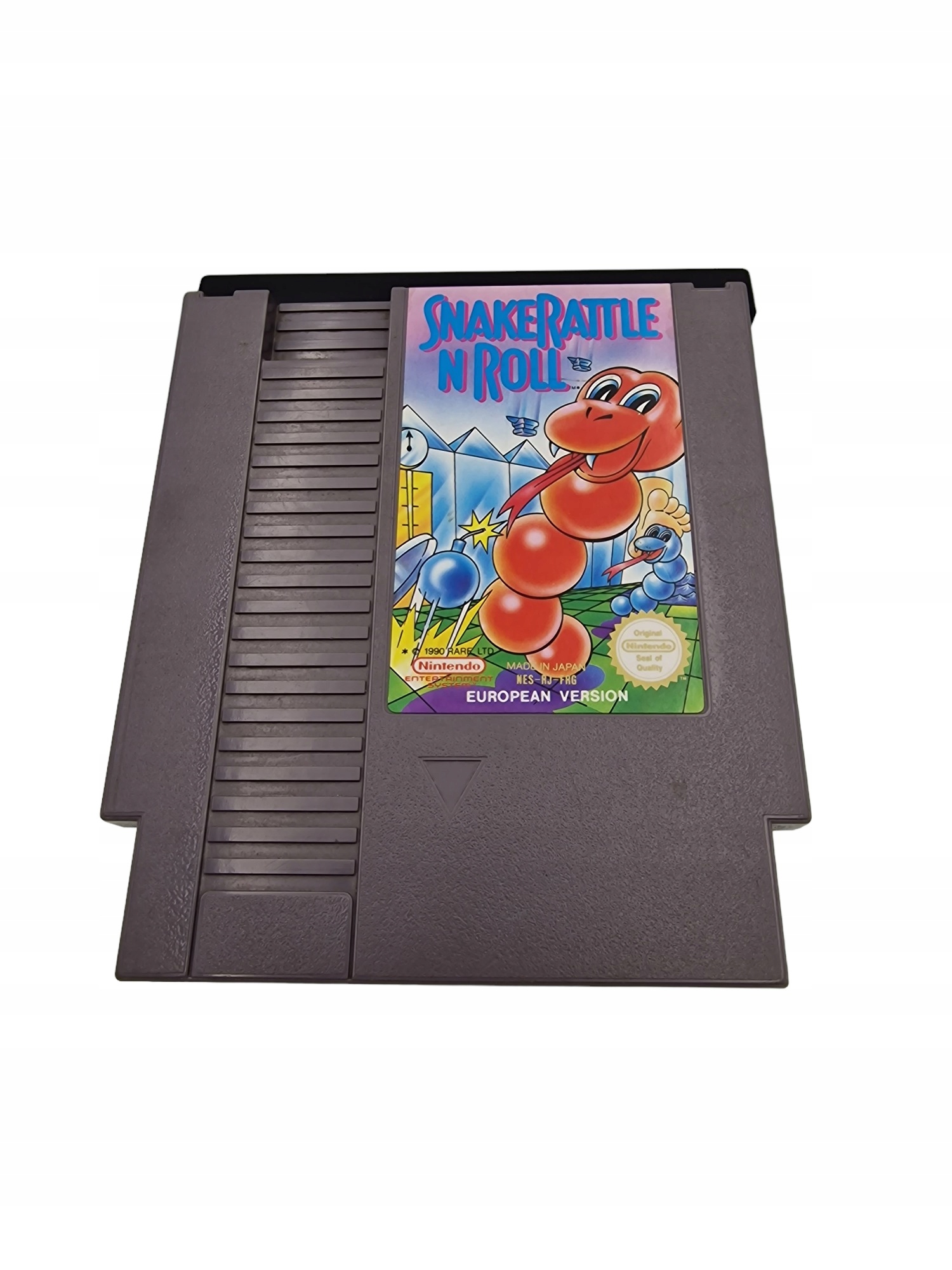 Snake Rattle N Roll / PAl-B / Nintendo NES / Nintendo NES pudełkowa