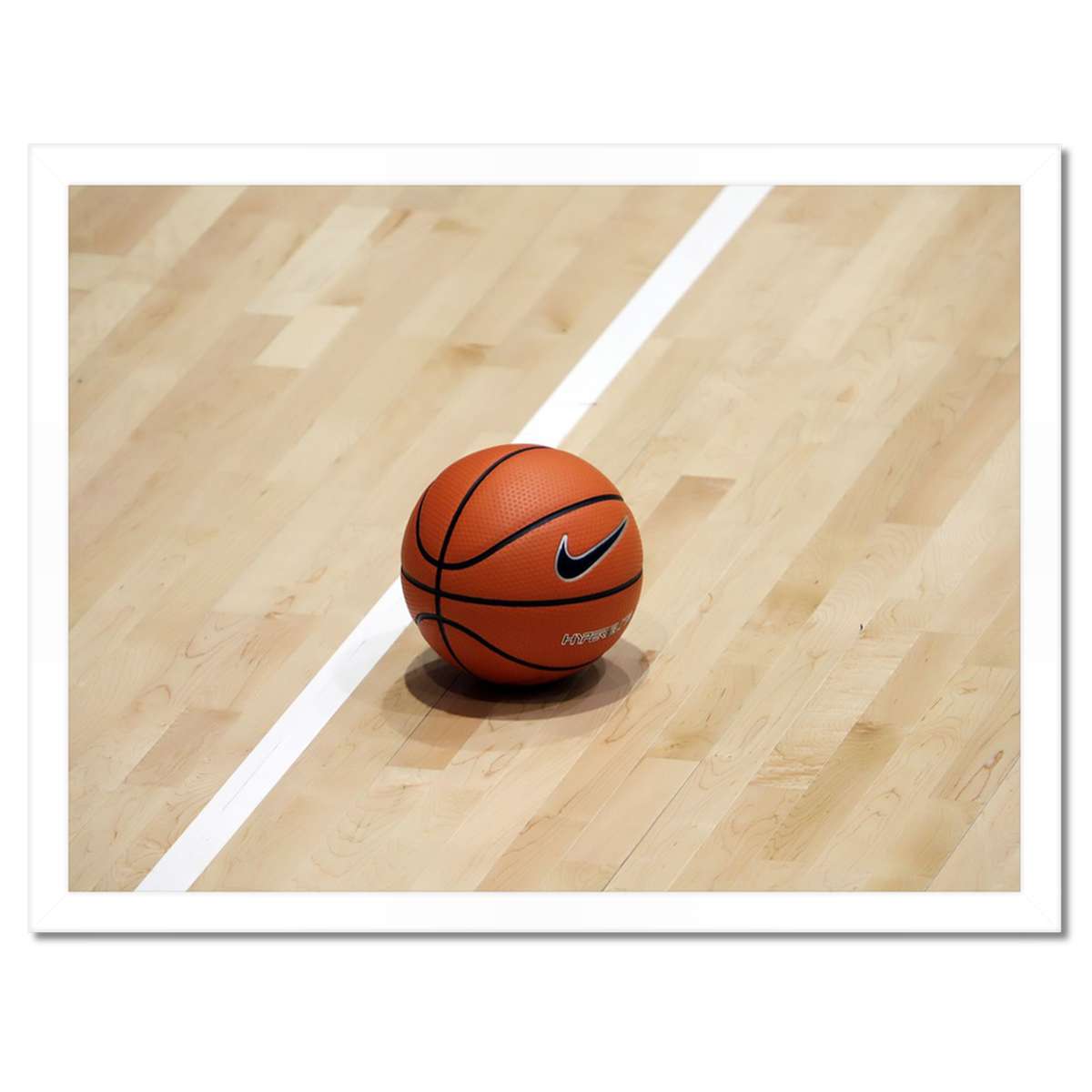 Plakáty v rámu 40x30 Basketbalový míč Koš