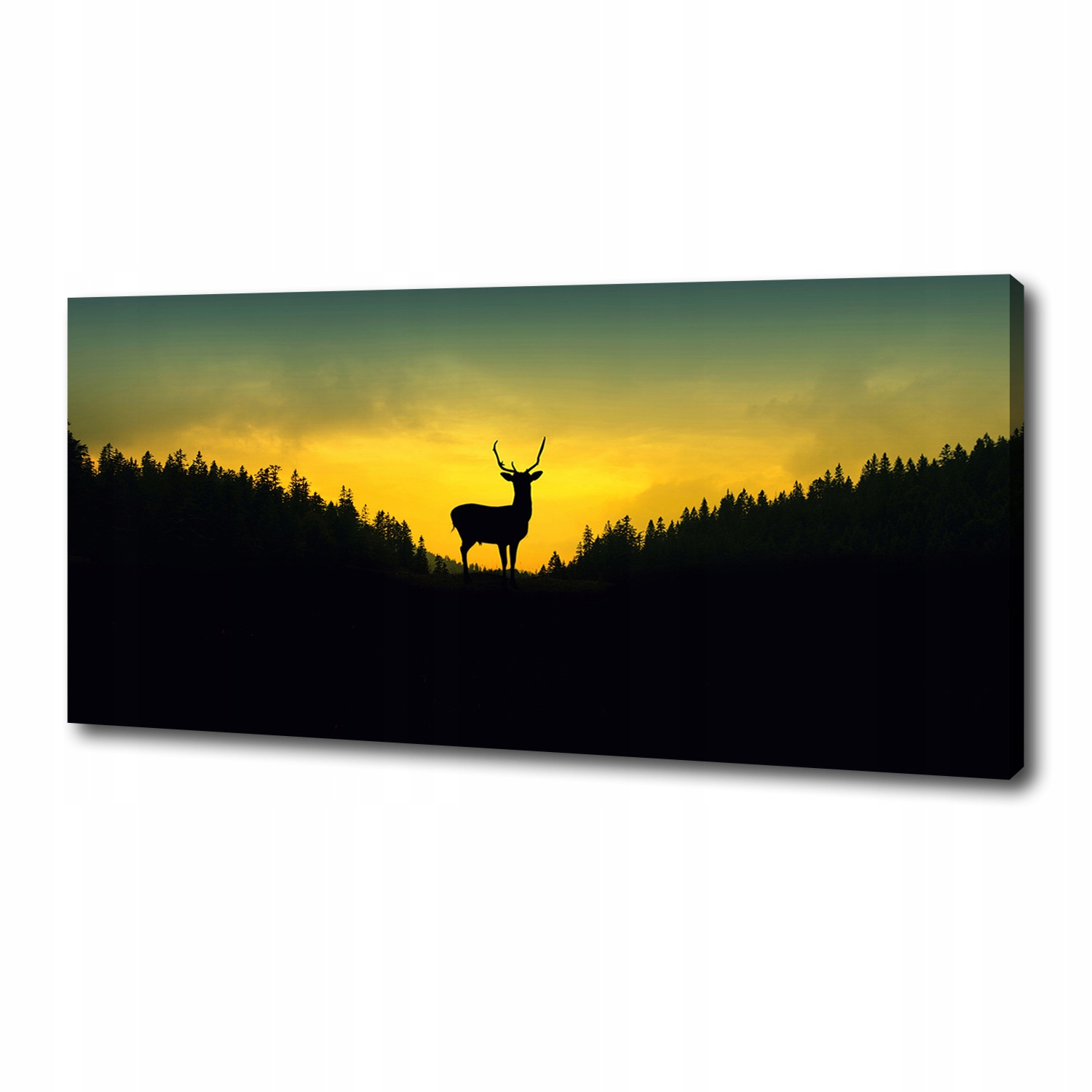 

Foto obraz ze zdjęcia do salonu Jeleń 125x50 cm