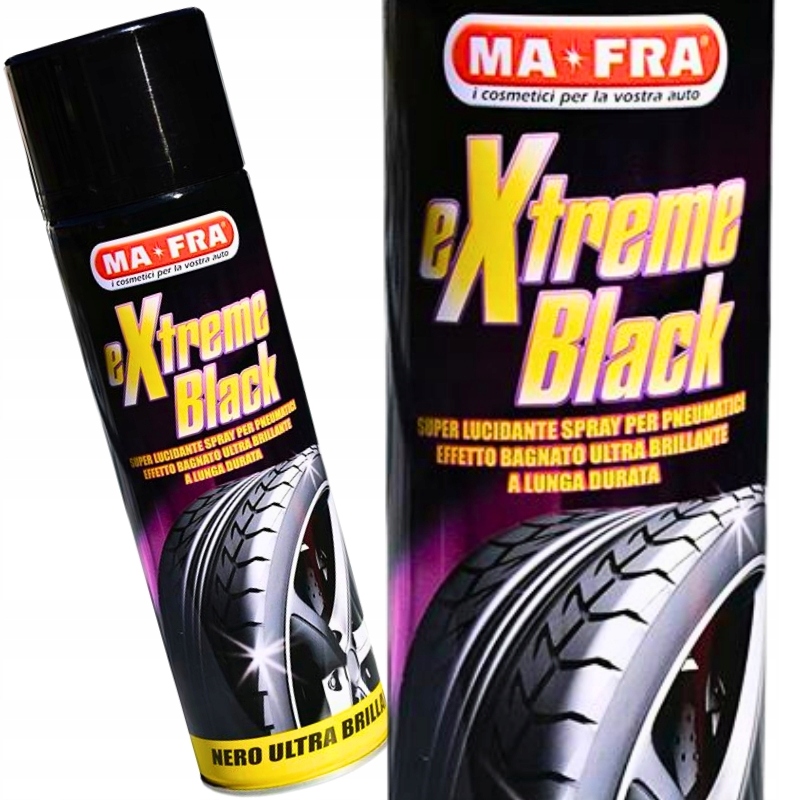 Nabłyszczacz do opon Wet look Extreme Black 500ml Mafra