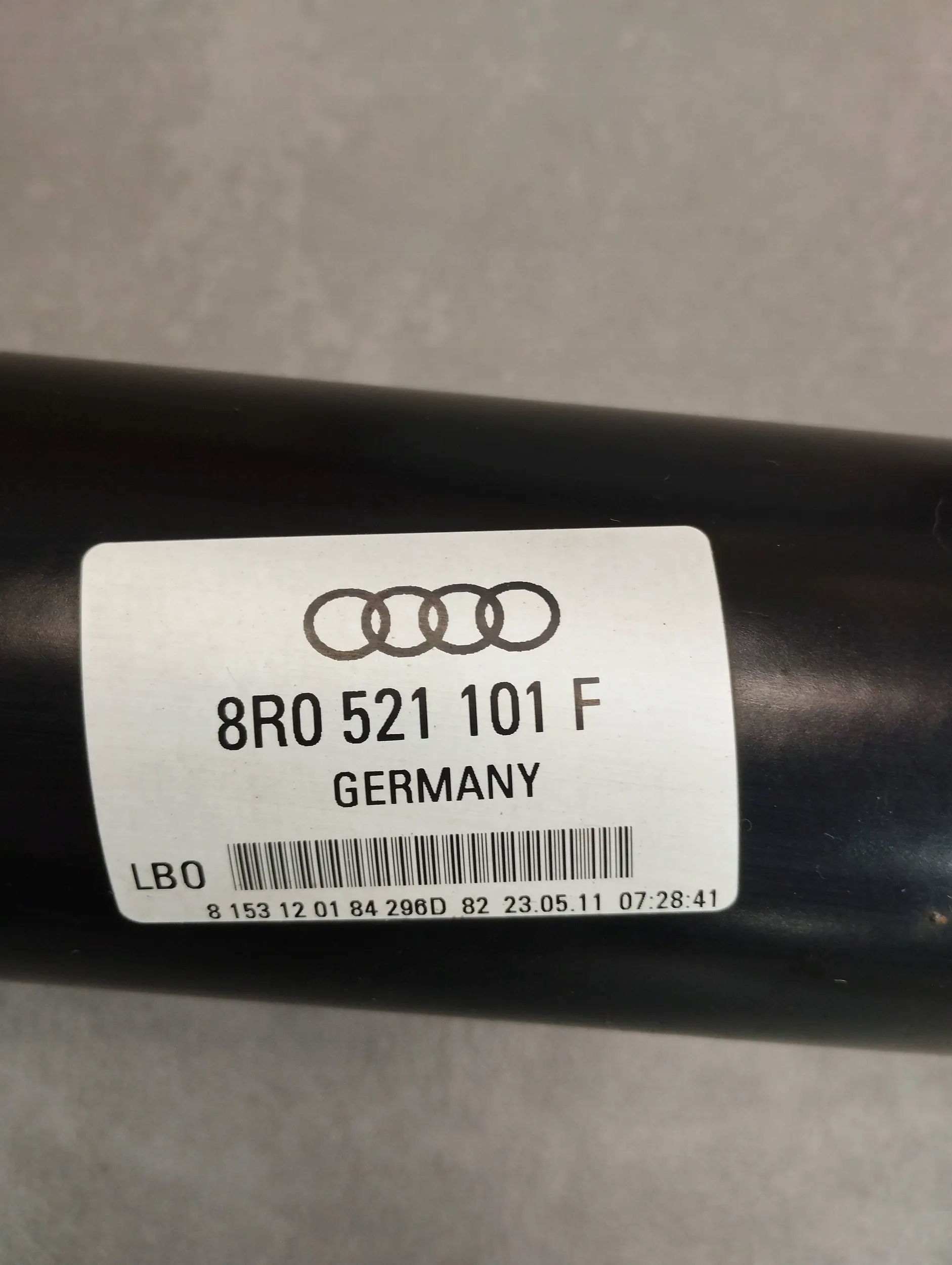 Audi Q5 8R kardan 8R0521101F