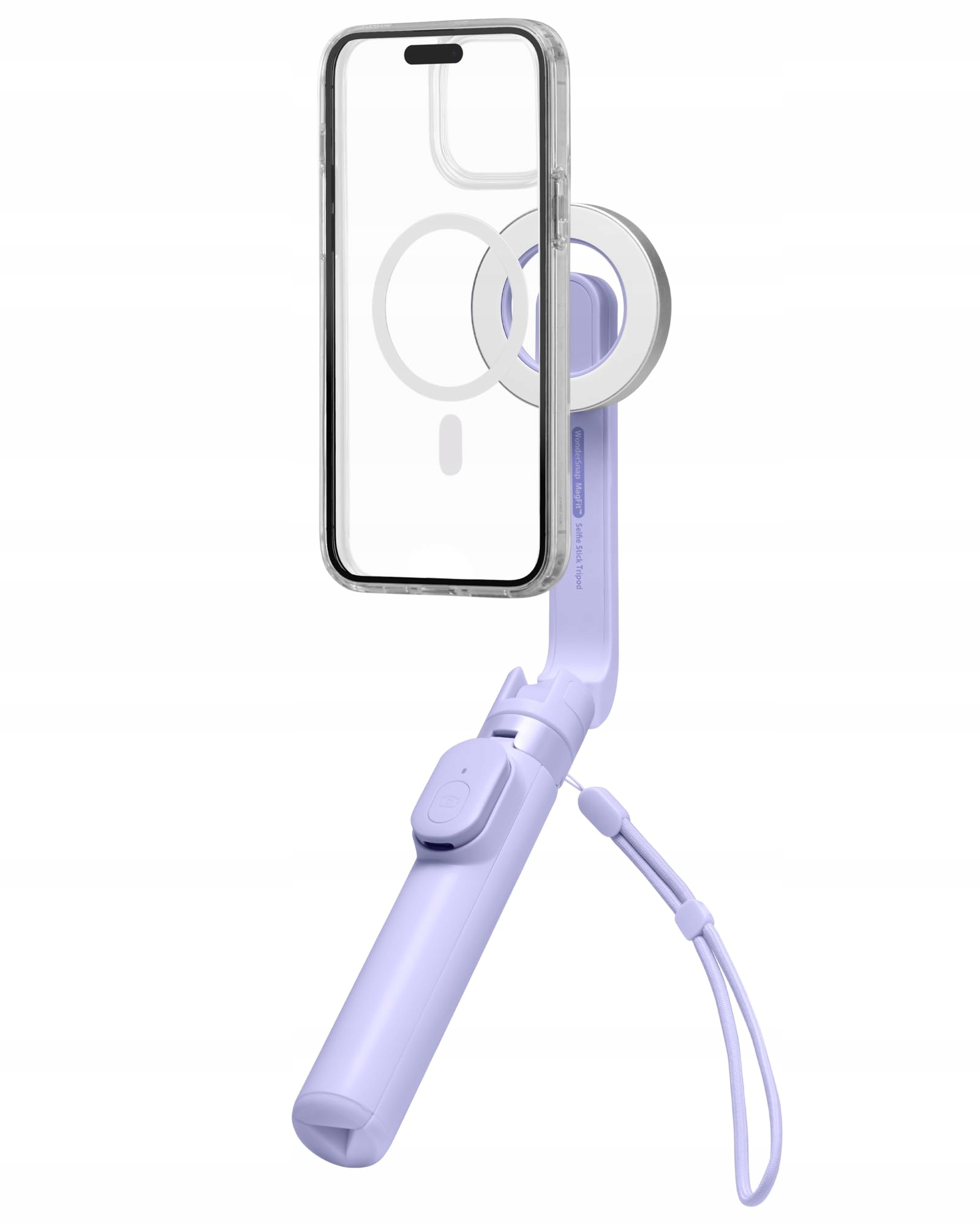 Spigen Magsafe statyw do selfie Wondersnap SPIGEN MAGFIT Lawenda — miniatura 4