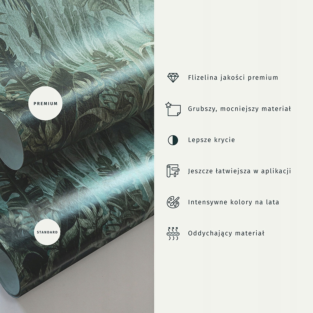 murando FOTOTAPETA PREMIUM 400x280 LIŚCIE MIŁORZĄB Wysokość produktu 280 cm