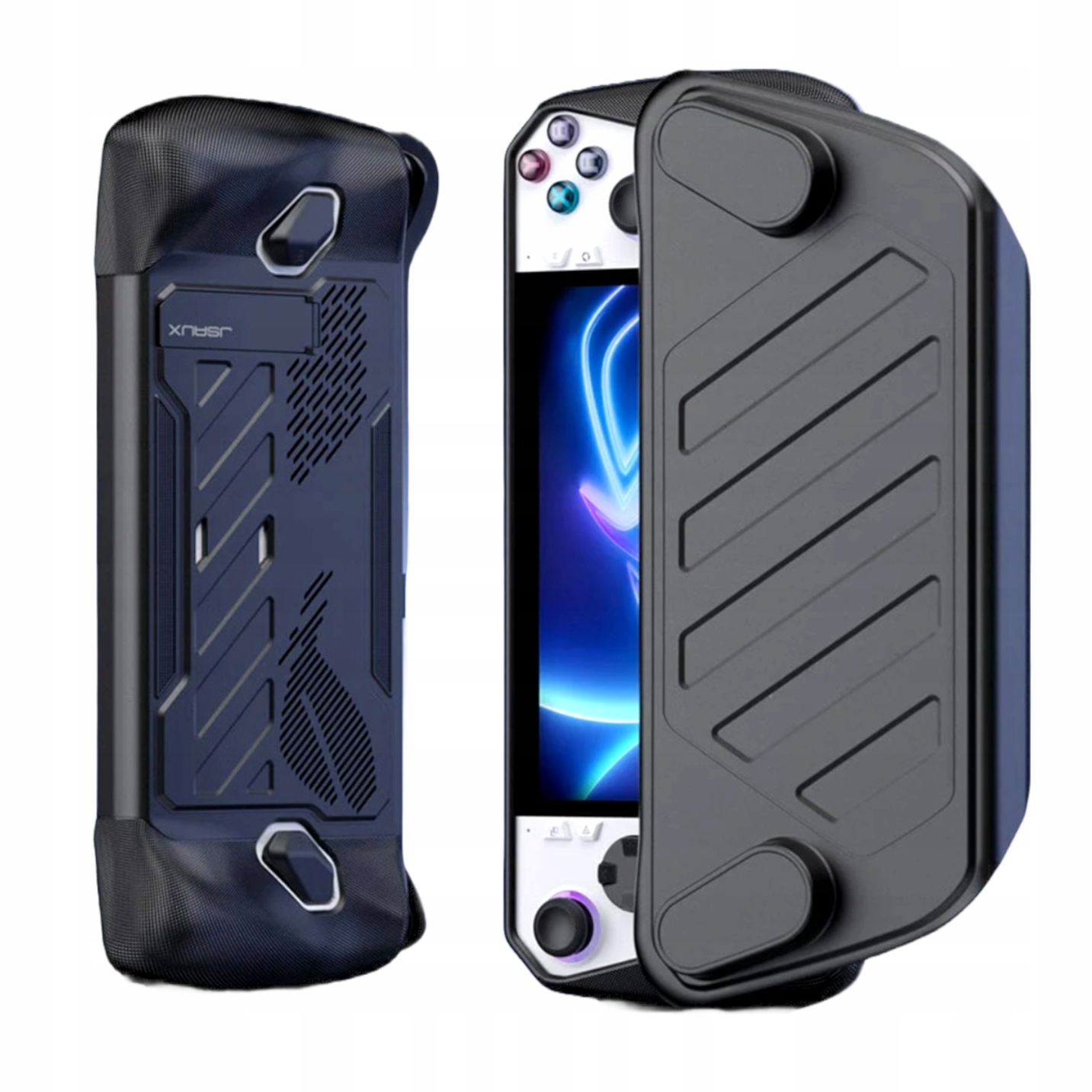 Etui Nakładka Obudowa Stojak ModCase 360° JSAUX dla Asus ROG Ally Czarny
