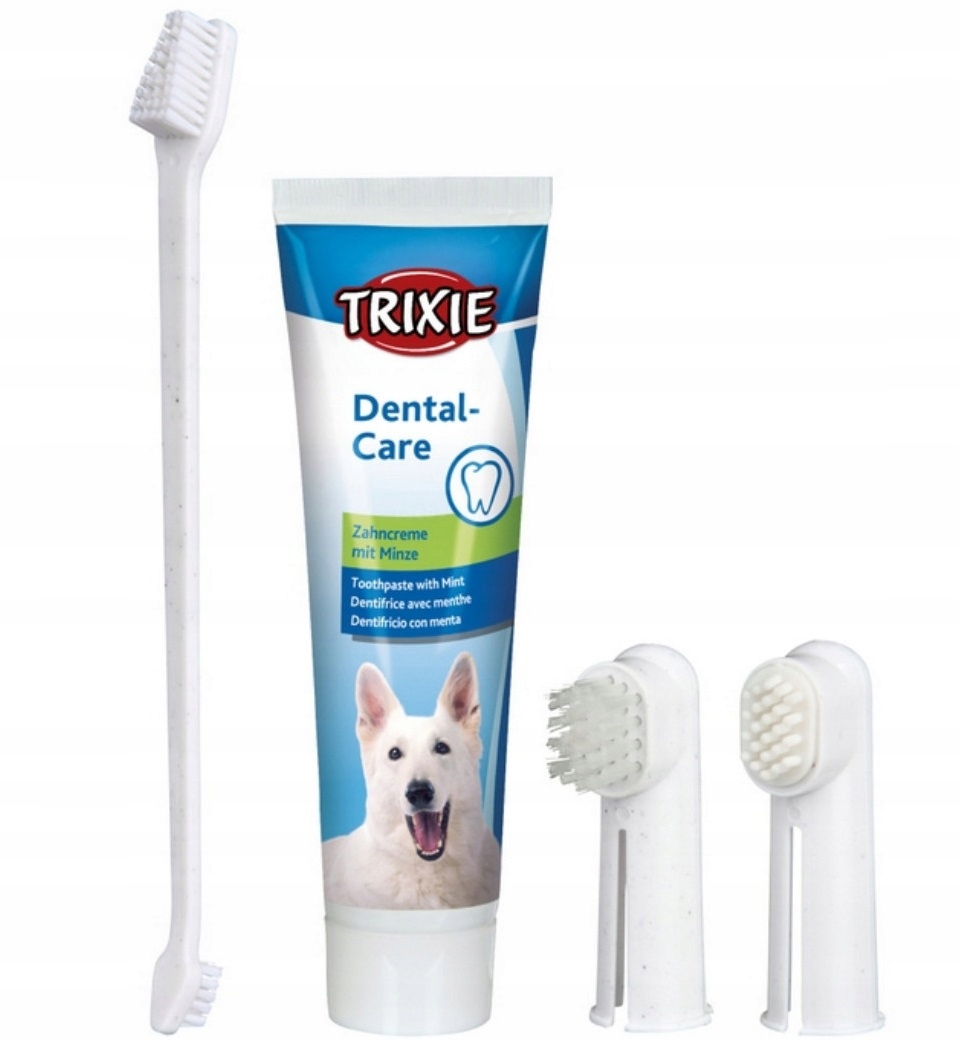 

Zestaw do czyszczenia zębów psa Trixie 4 elementy