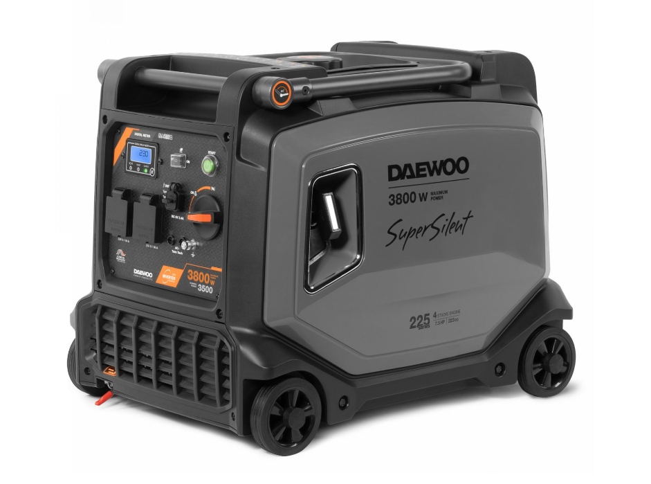 Agregat prądotwórczy GDA4500SEI Daewoo o mocy 3,8 kW