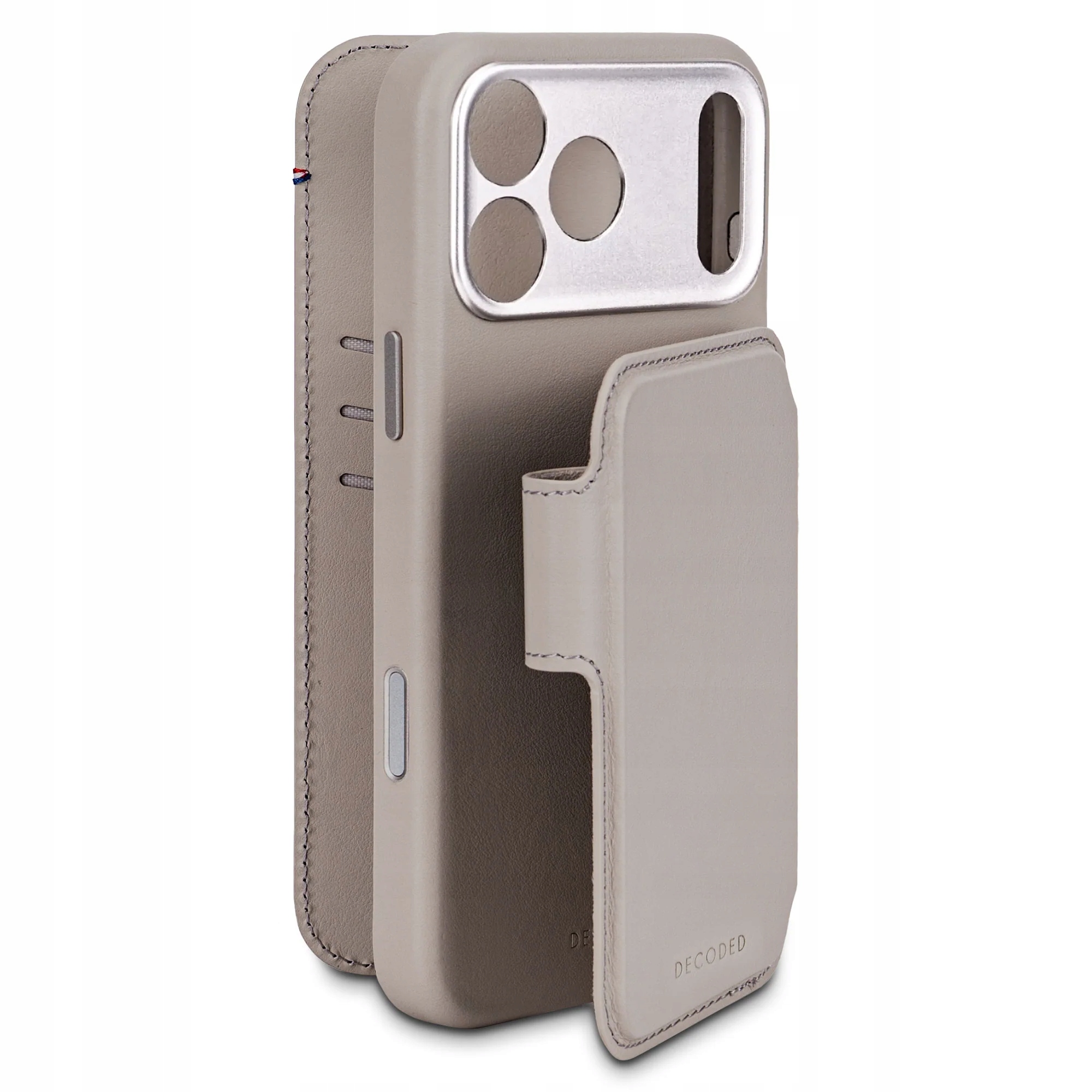 Decoded Detachable puzdro Peňaženka 2v1 puzdro obal kniha pre iPhone 17 Pro