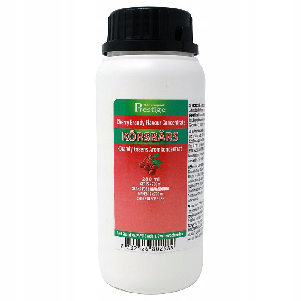 Zaprawka Prestige Cherry Brandy Wiśniowa 280ml Lux